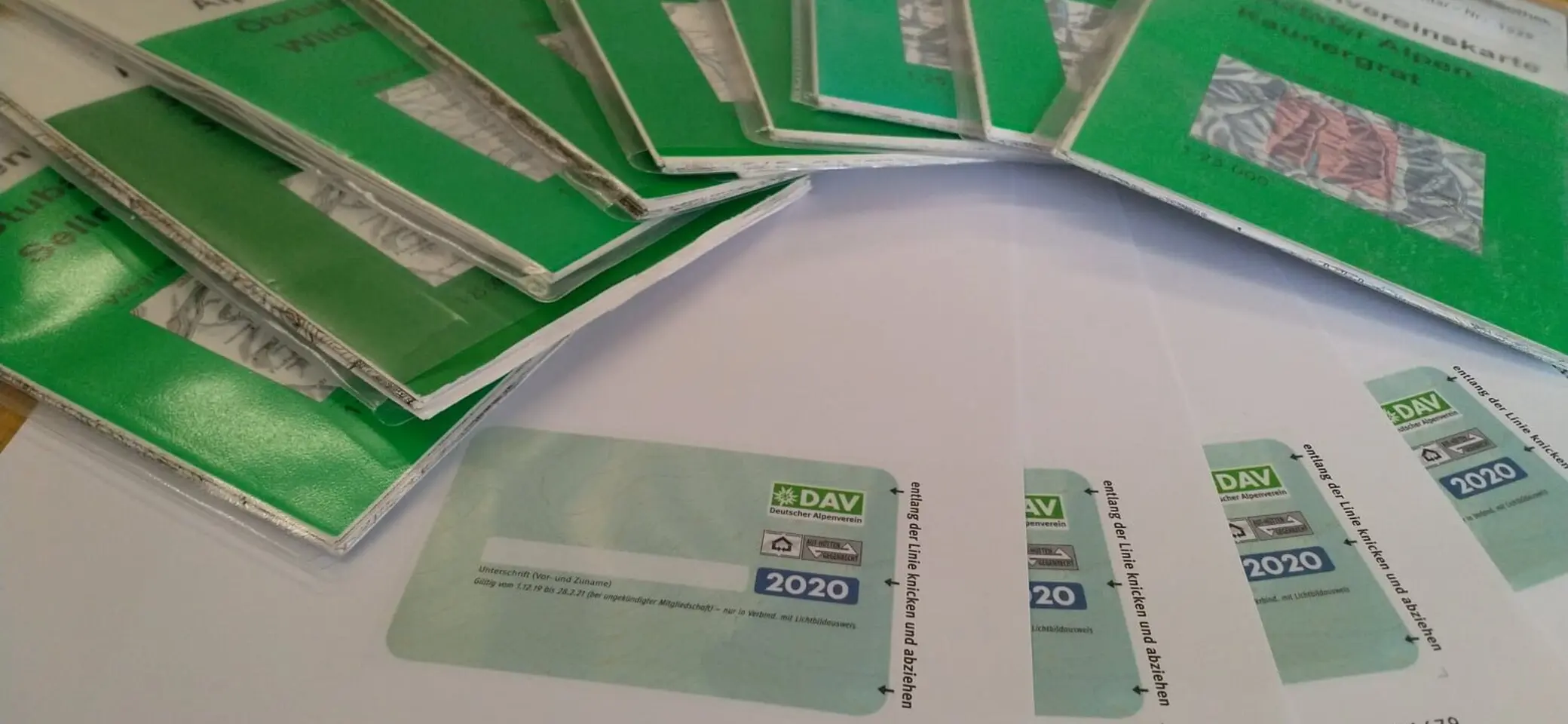 DAV Karten | © DAV Sektion Fulda