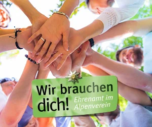 Ehrenamt Hände | © DAV München