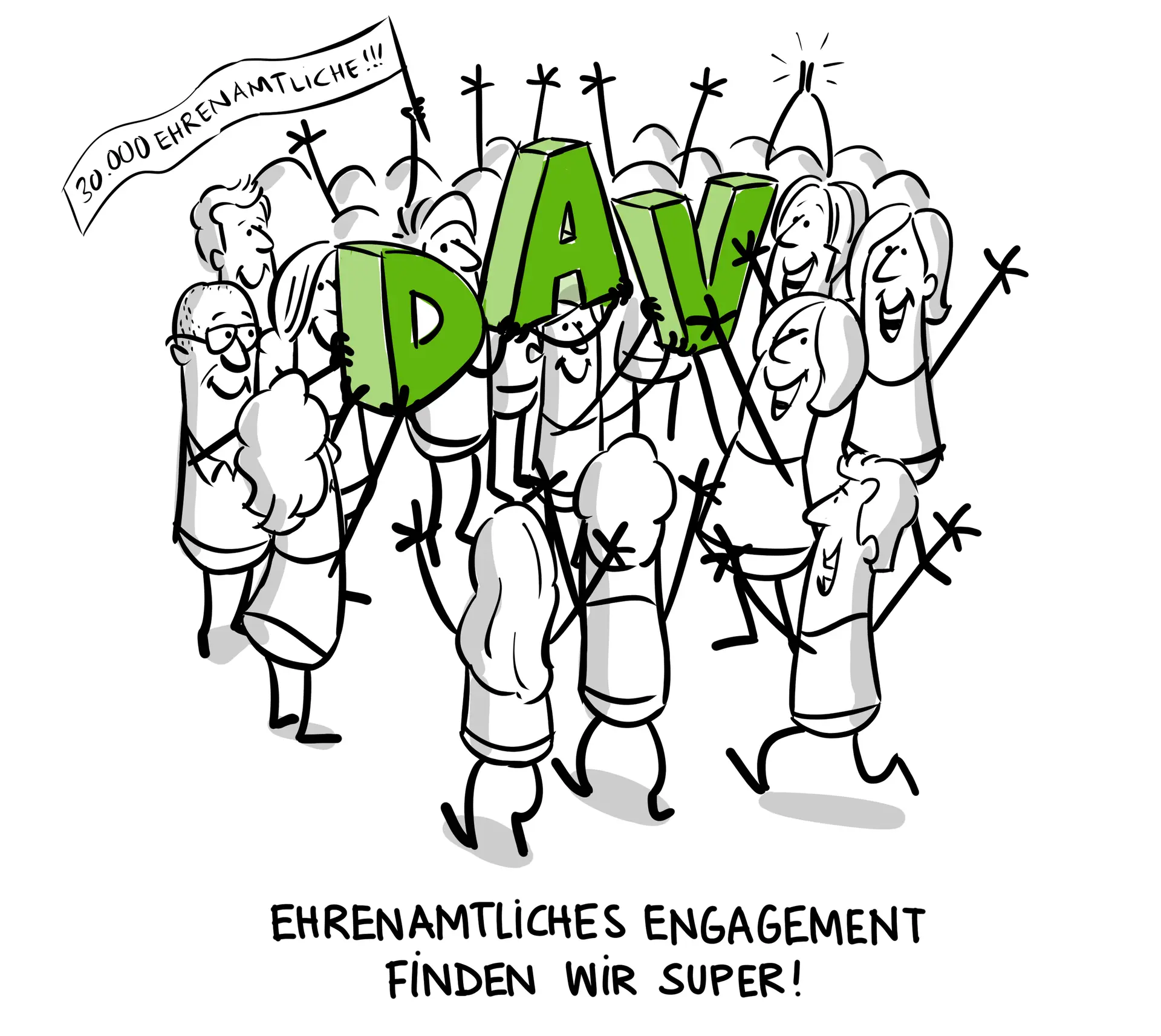 Ehrenamt ist toll | © Deutscher Alpenverein e.V.