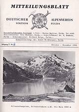 DAV Fulda Mitteilungsheft historisch | © DAV Fulda DAV Fulda Mitteilungsheft historisch | © DAV Fulda