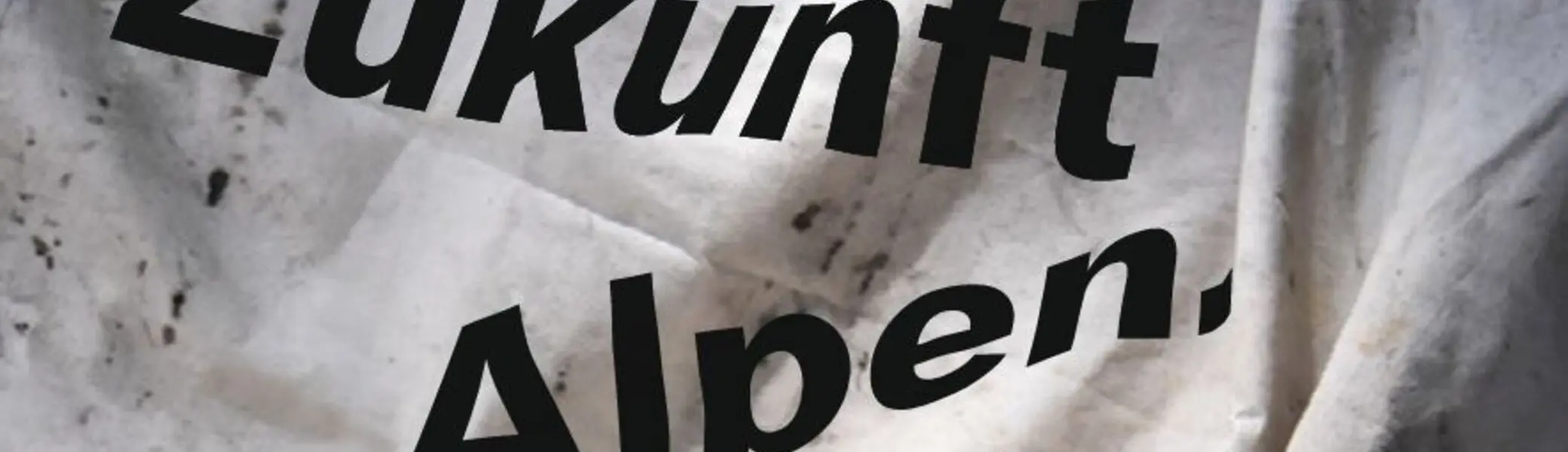 Plakat Wanderausstellung Zukunft Alpen | © Deutscher Alpenverein e.V.