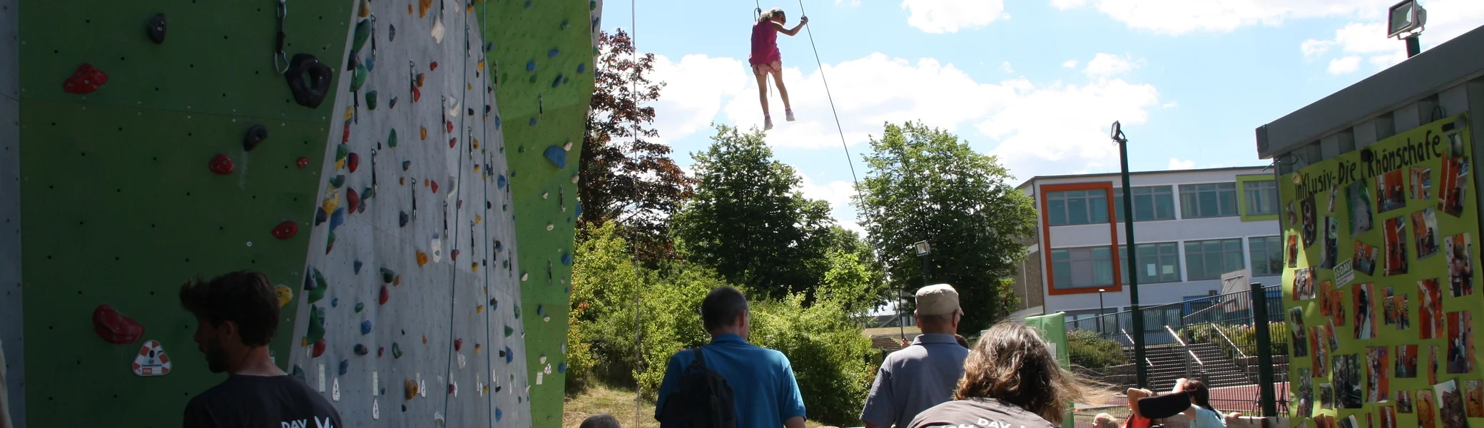 Tag der offenen Tür zum Hallenjubiläum in 2022 | © DAV Sektion Fulda
