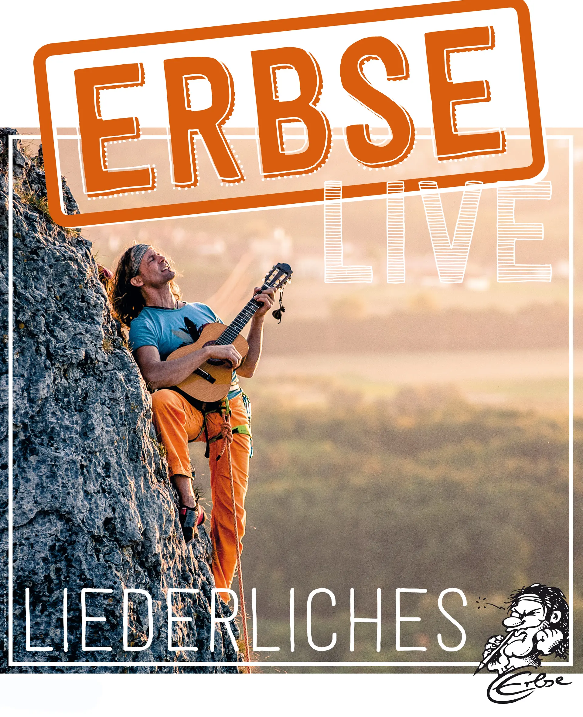 Klettercomiczeichner Erbse Bühnenprogramm | © Klettercomiczeichner Erbse