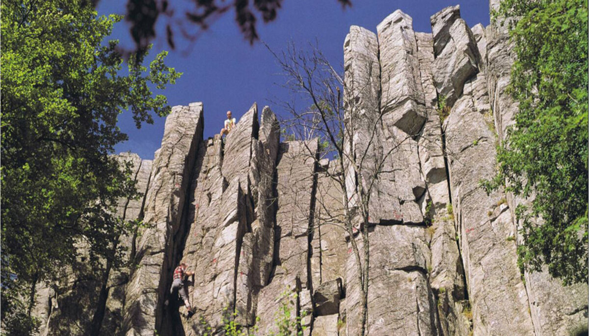 Steinwand | © DAV Fulda
