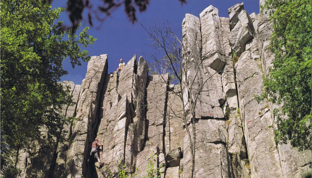 Steinwand | © DAV Fulda