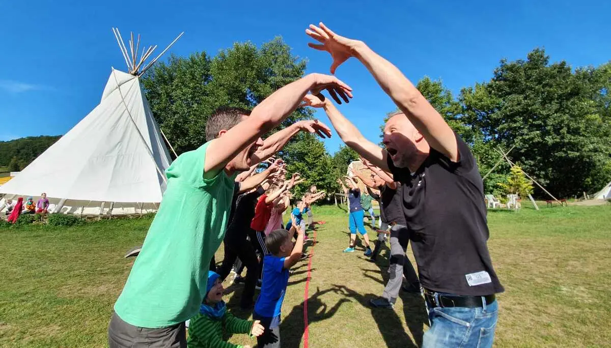 Familiengruppe Tipidorf | © DAV Fulda