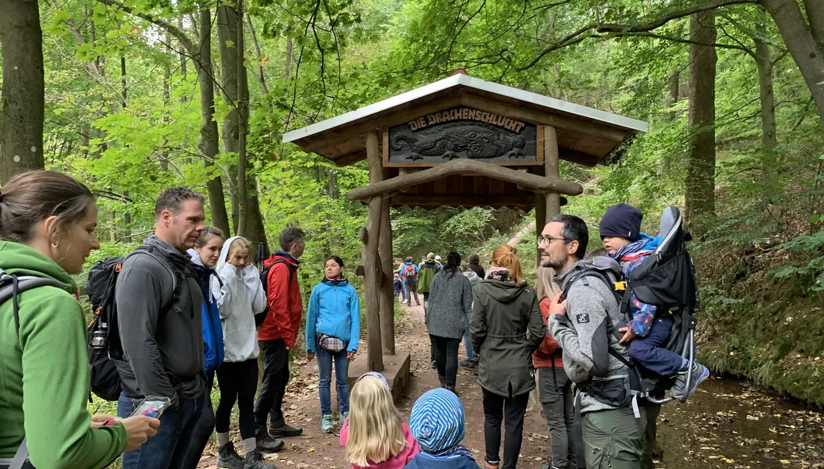 Familiengruppe, Drachenschlucht | © DAV Fulda