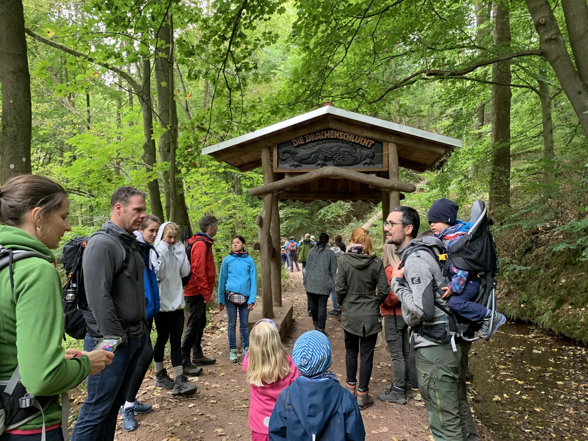 Familiengruppe, Drachenschlucht | © DAV Fulda