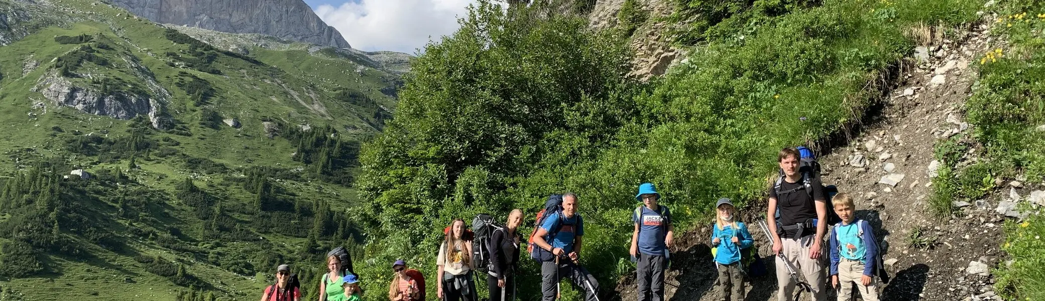 Familiengruppe, Freiburger Hütte, Österreich | © DAV Fulda