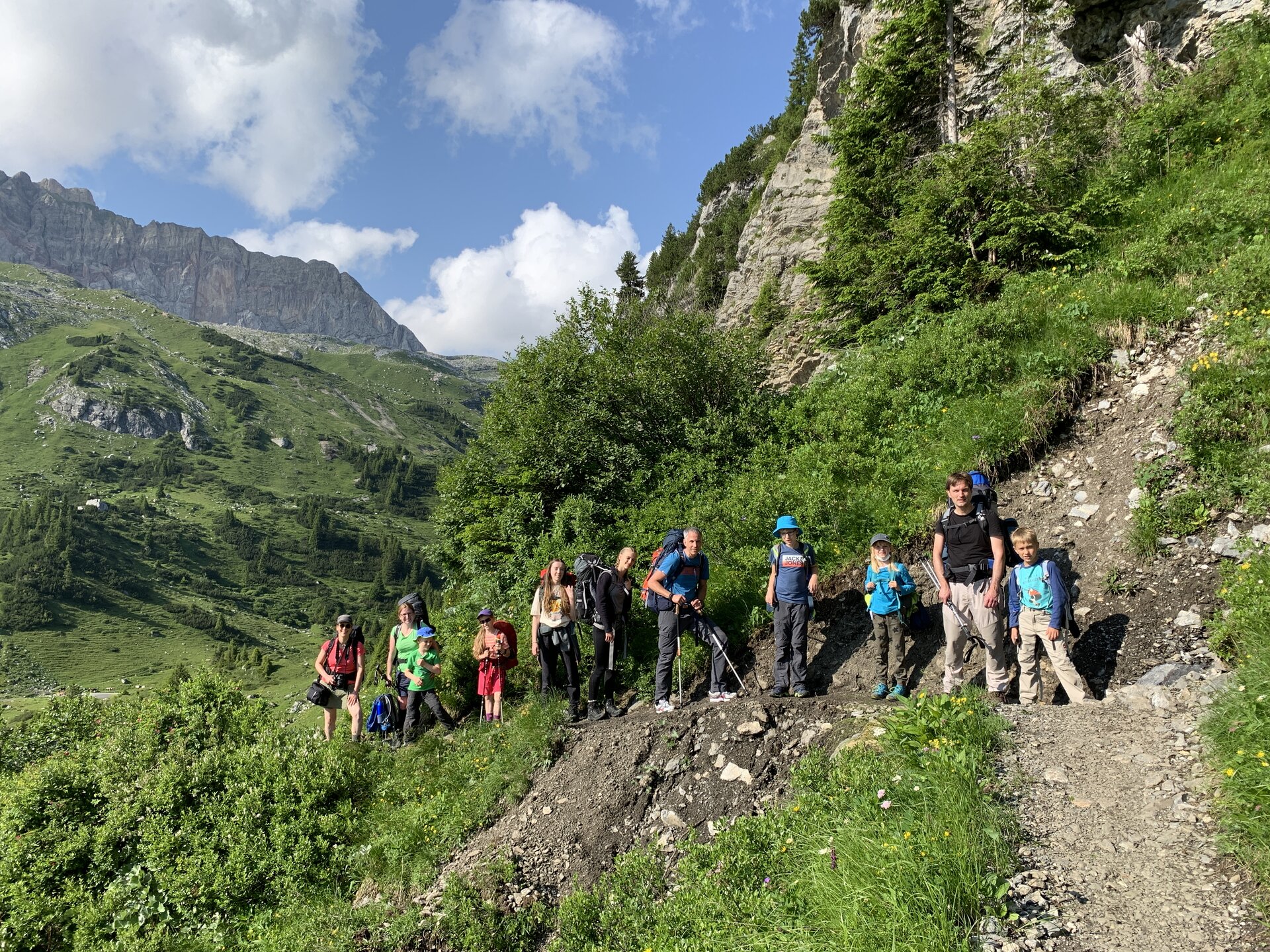 Familiengruppe, Freiburger Hütte, Österreich | © DAV Fulda Familiengruppe, Freiburger Hütte, Österreich | © DAV Fulda