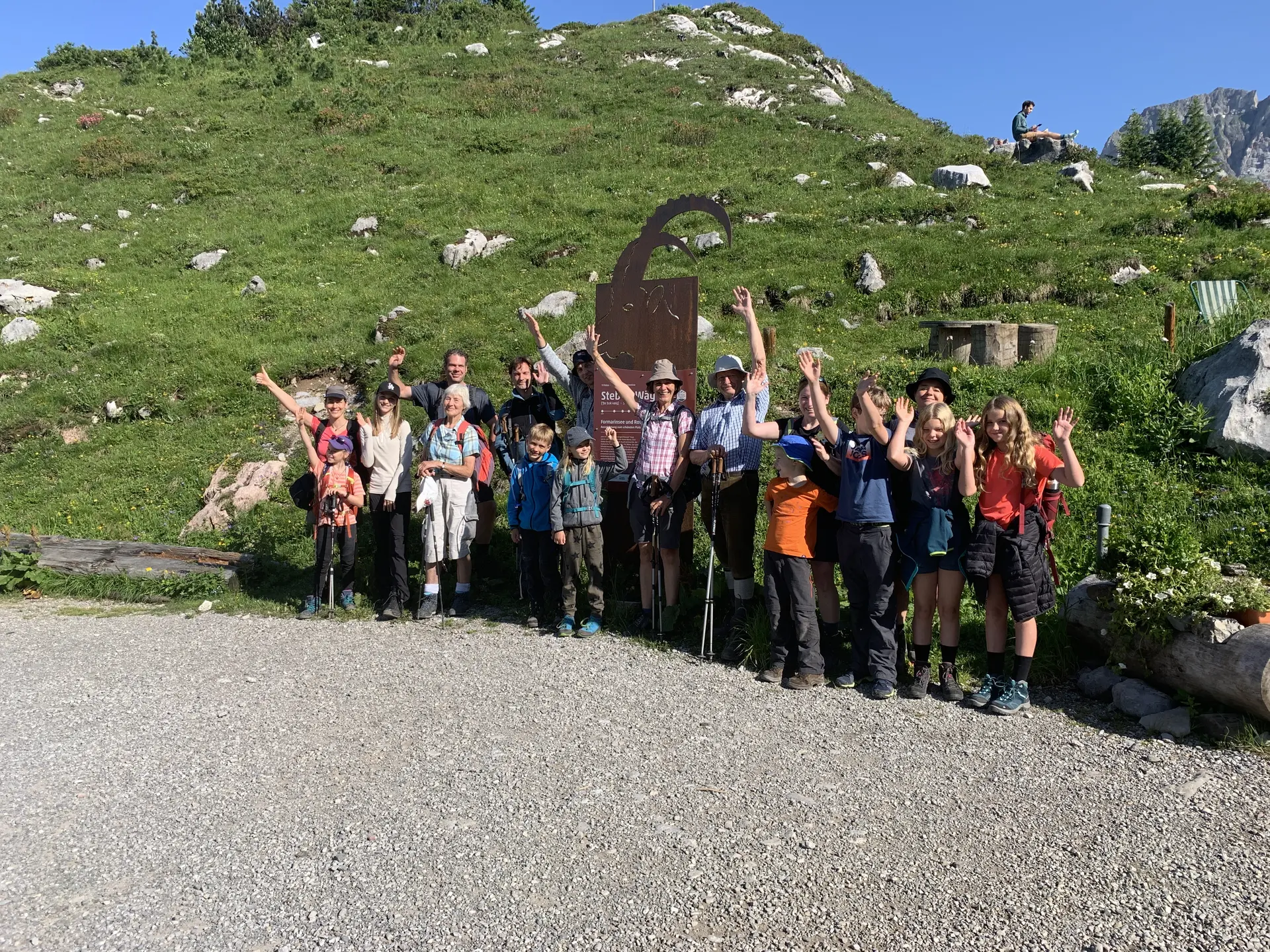 Familiengruppe, Freiburger Hütte, Österreich | © DAV Fulda