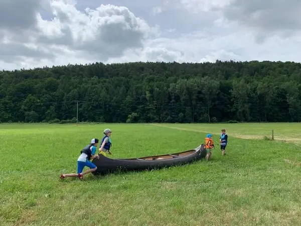 Familiengruppe Kanutour 2021 | © DAV Fulda