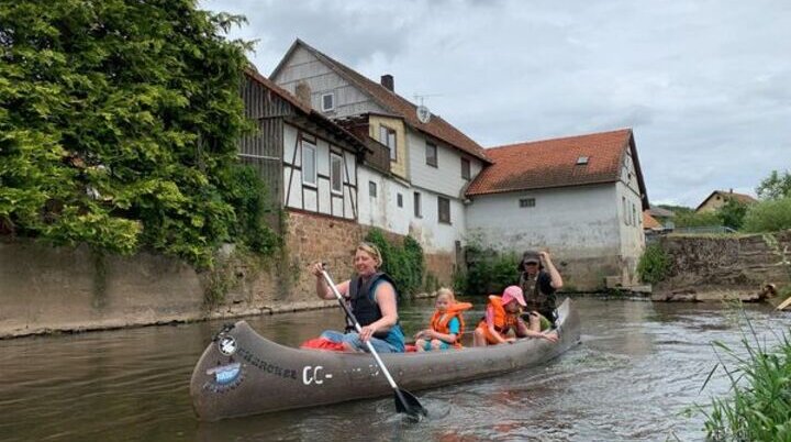 Familiengruppe Kanutour 2021 | © DAV Fulda