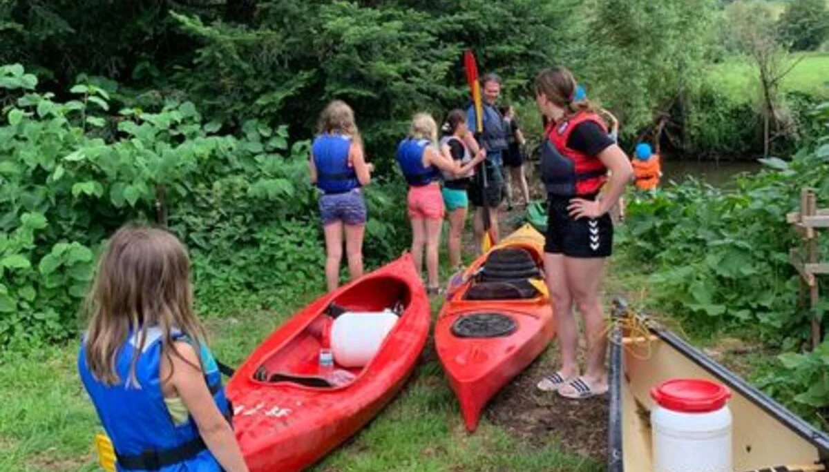 Familiengruppe Kanutour 2021 | © DAV Fulda