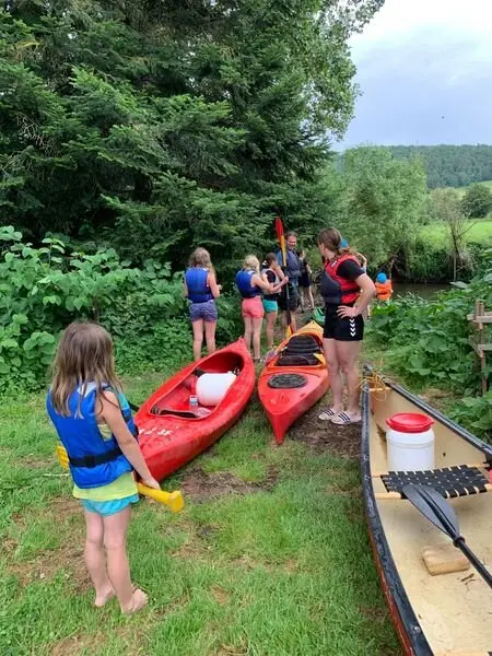 Familiengruppe Kanutour 2021 | © DAV Fulda
