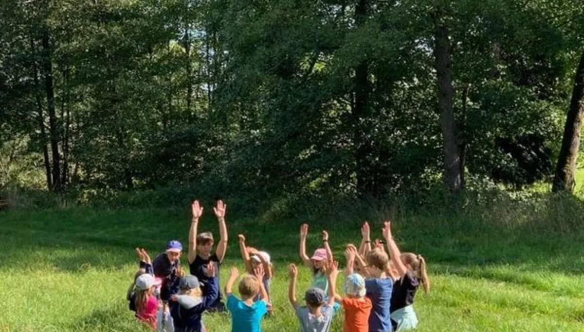 Familiengruppe Wanderung grünes Band 2020 | © DAV Fulda