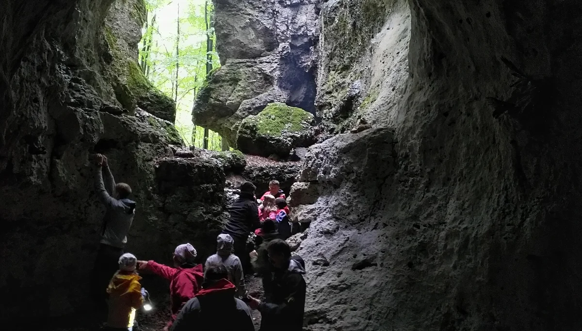 Familiengruppe Herbstwandern in Franken | © DAV Sektion Fulda
