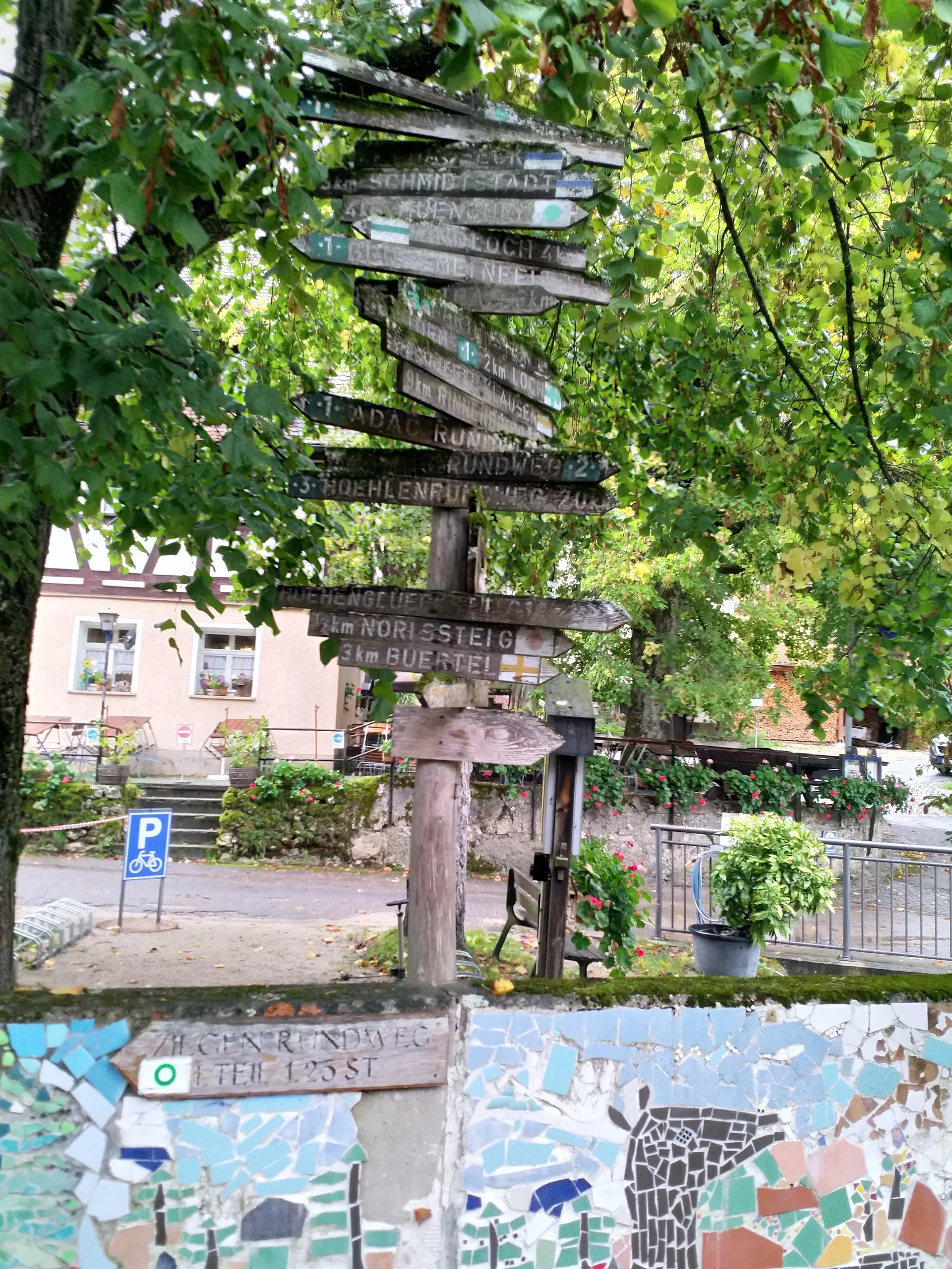 Familiengruppe Herbstwandern in Franken | © DAV Sektion Fulda