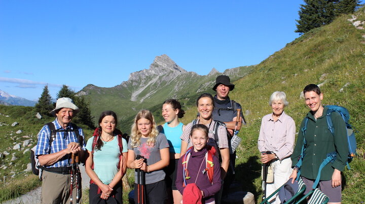 DAV Familiengruppe Freiburger Hütte 2022 | © DAV Sektion Fulda