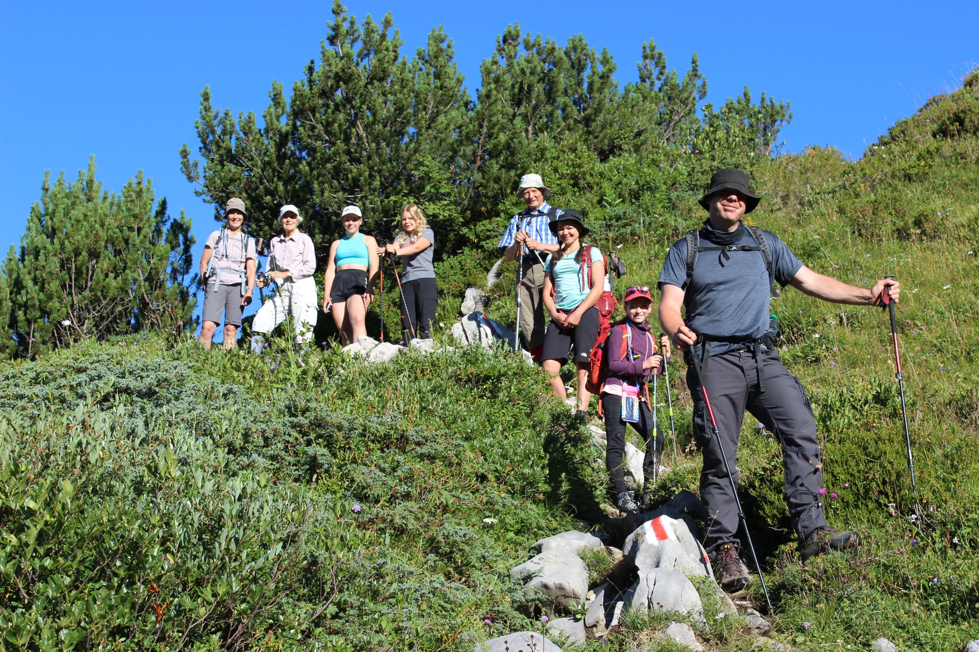 DAV Familiengruppe Freiburger Hütte 2022 | © DAV Sektion Fulda