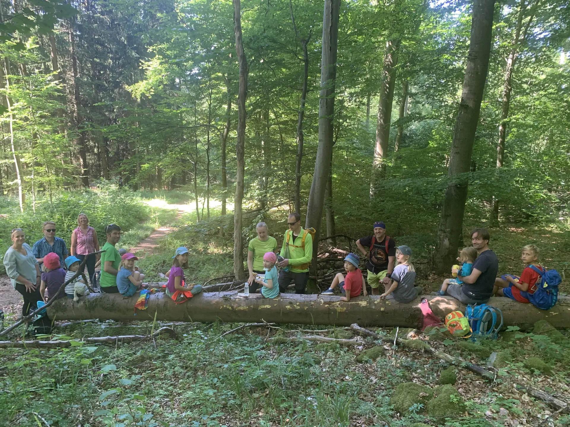 DAV Familiengruppe Wanderung Lösershag | © DAV Sektion Fulda