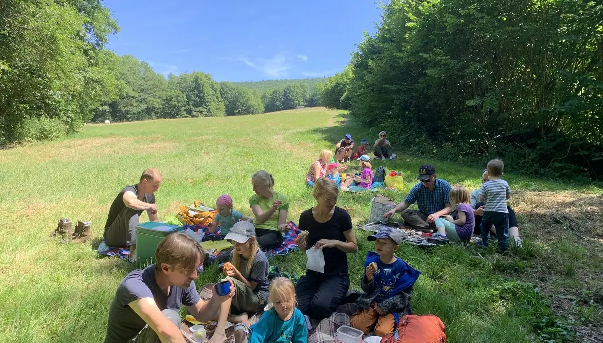 DAV Familiengruppe Wanderung Lösershag | © DAV Sektion Fulda