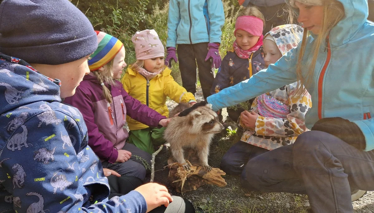 Unsere Familiengruppe unterwegs mit den Rhönrangern | © DAV Sektion Fulda