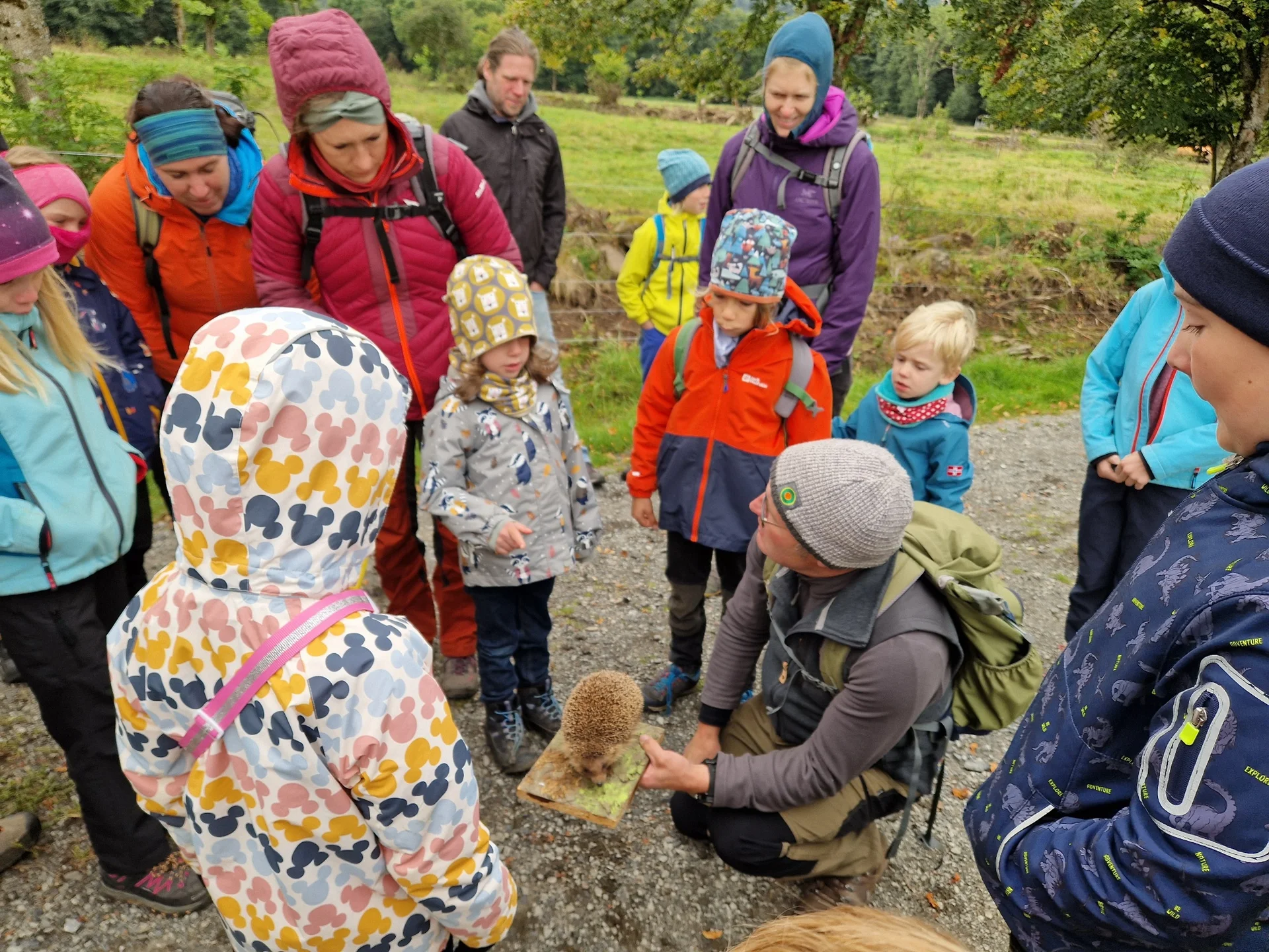 Unsere Familiengruppe unterwegs mit den Rhönrangern | © DAV Sektion Fulda