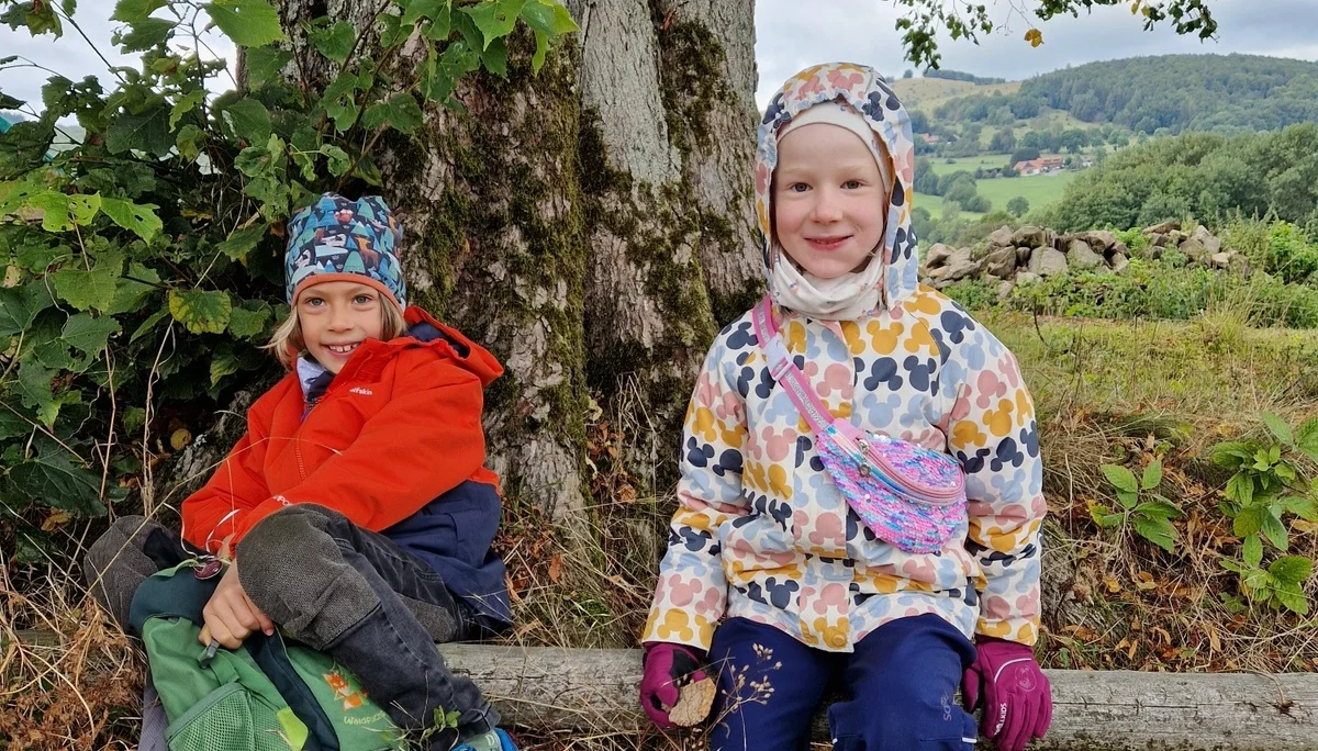 Unsere Familiengruppe unterwegs mit den Rhönrangern | © DAv Sektion Fulda