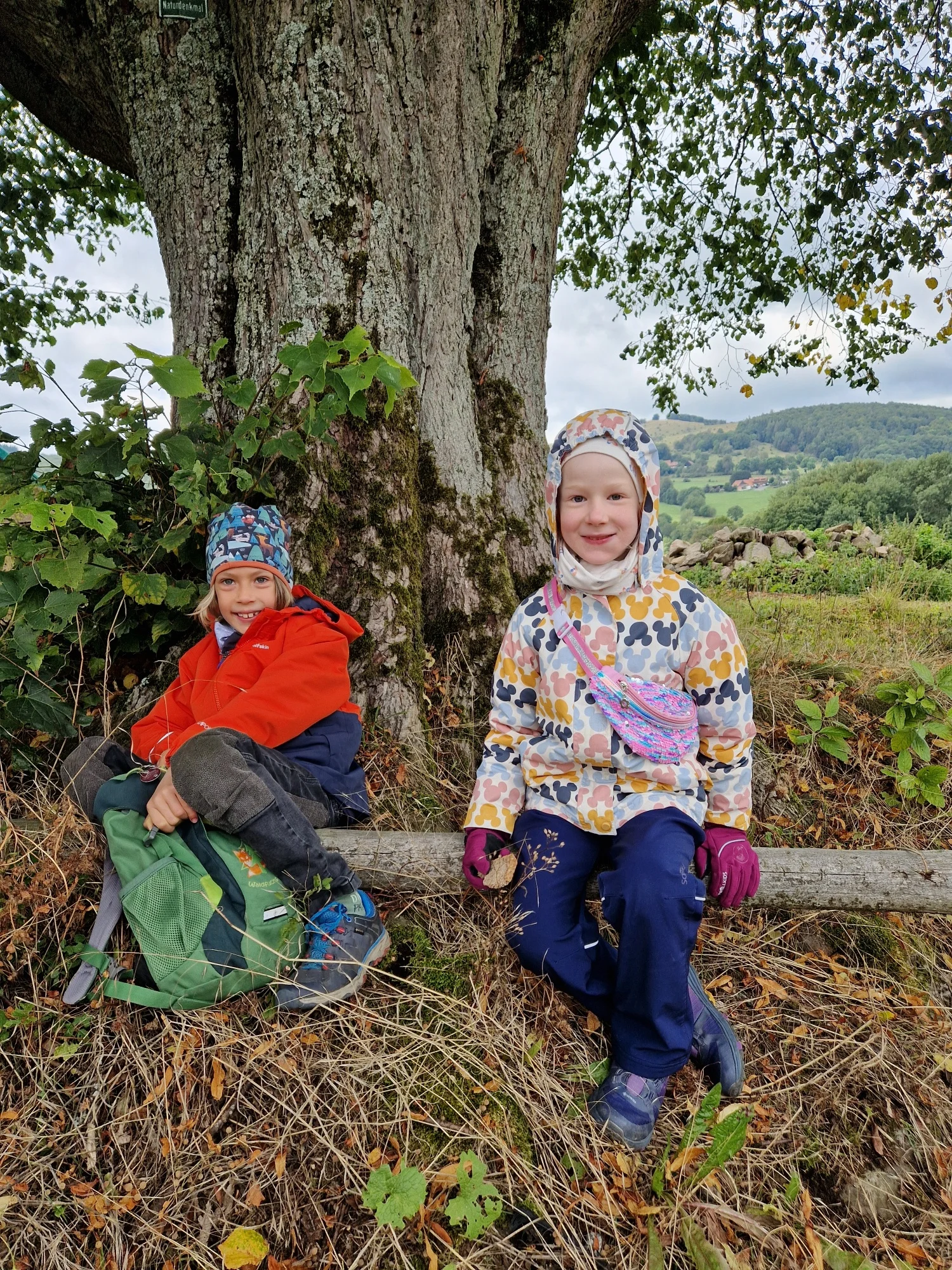Unsere Familiengruppe unterwegs mit den Rhönrangern | © DAv Sektion Fulda