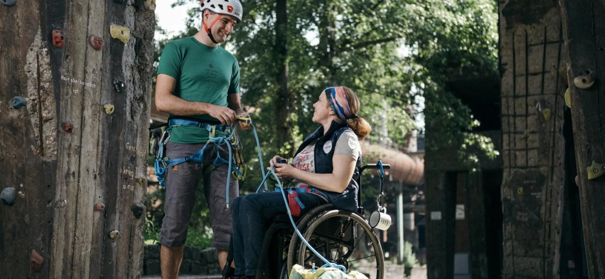 Inklusives Klettern | © DAV München, Bernhard Schinn