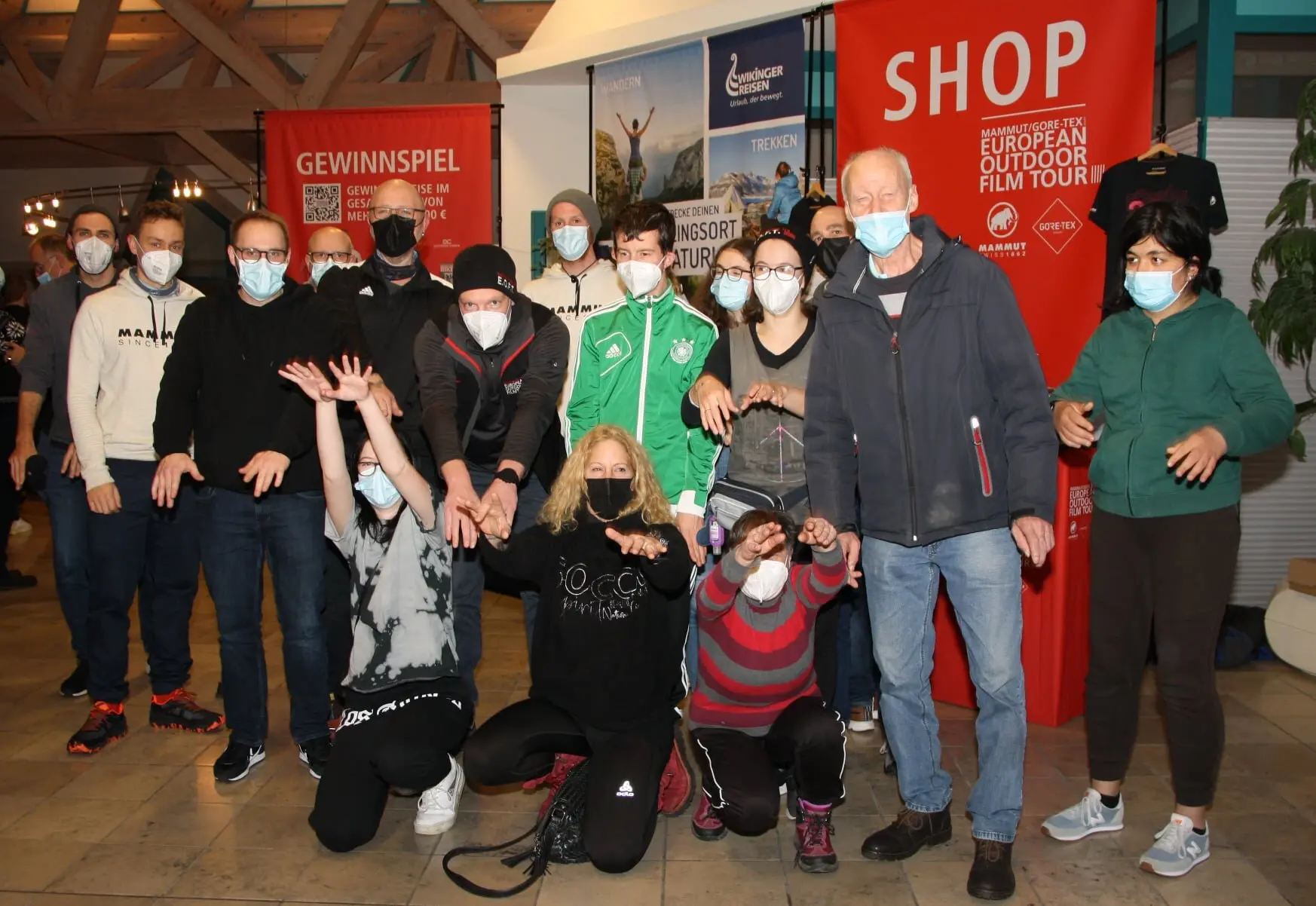 EOFT Besuch Inklusionsgruppe 2021 | © DAV Fulda