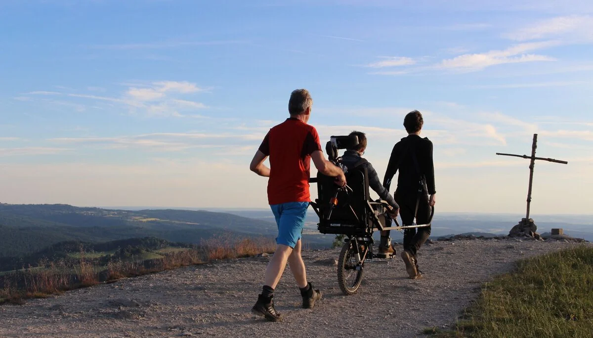 Einsatz Joelette | © DAV Sektion Fulda