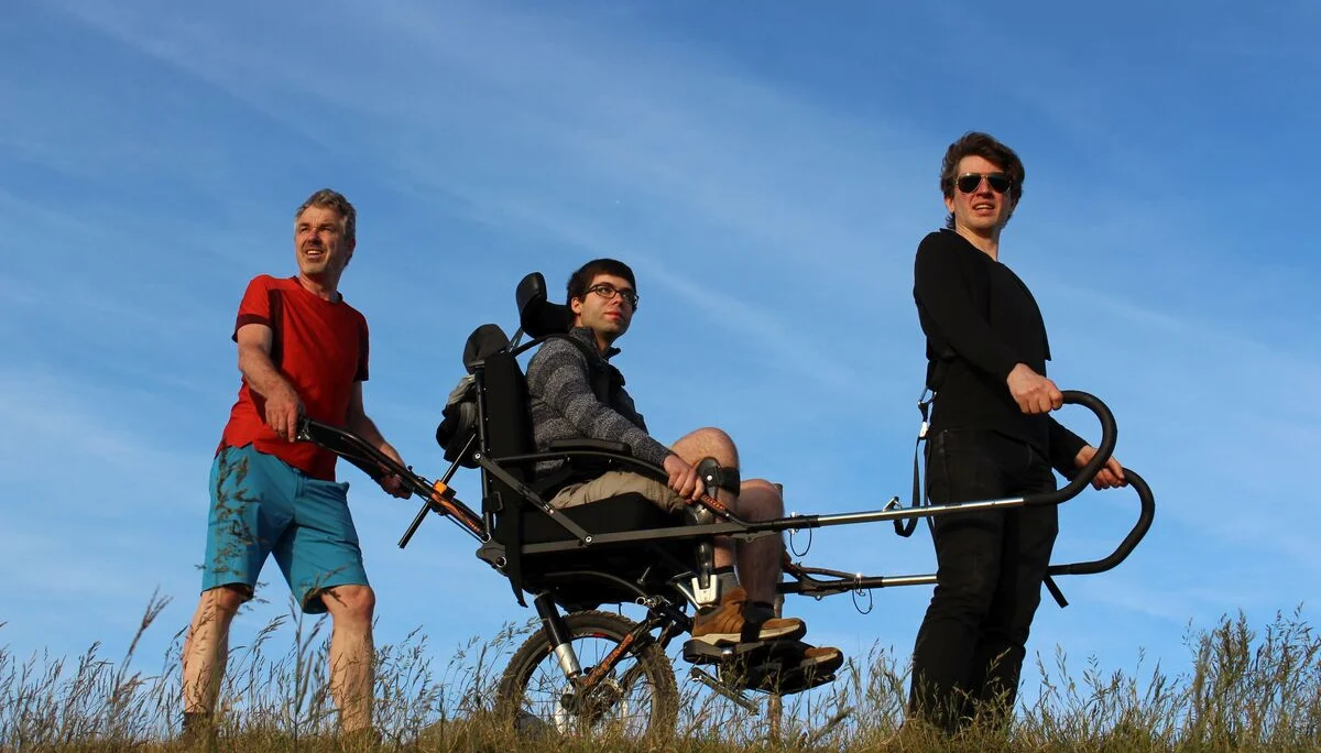 Einsatz Joelette | © DAV Sektion Fulda