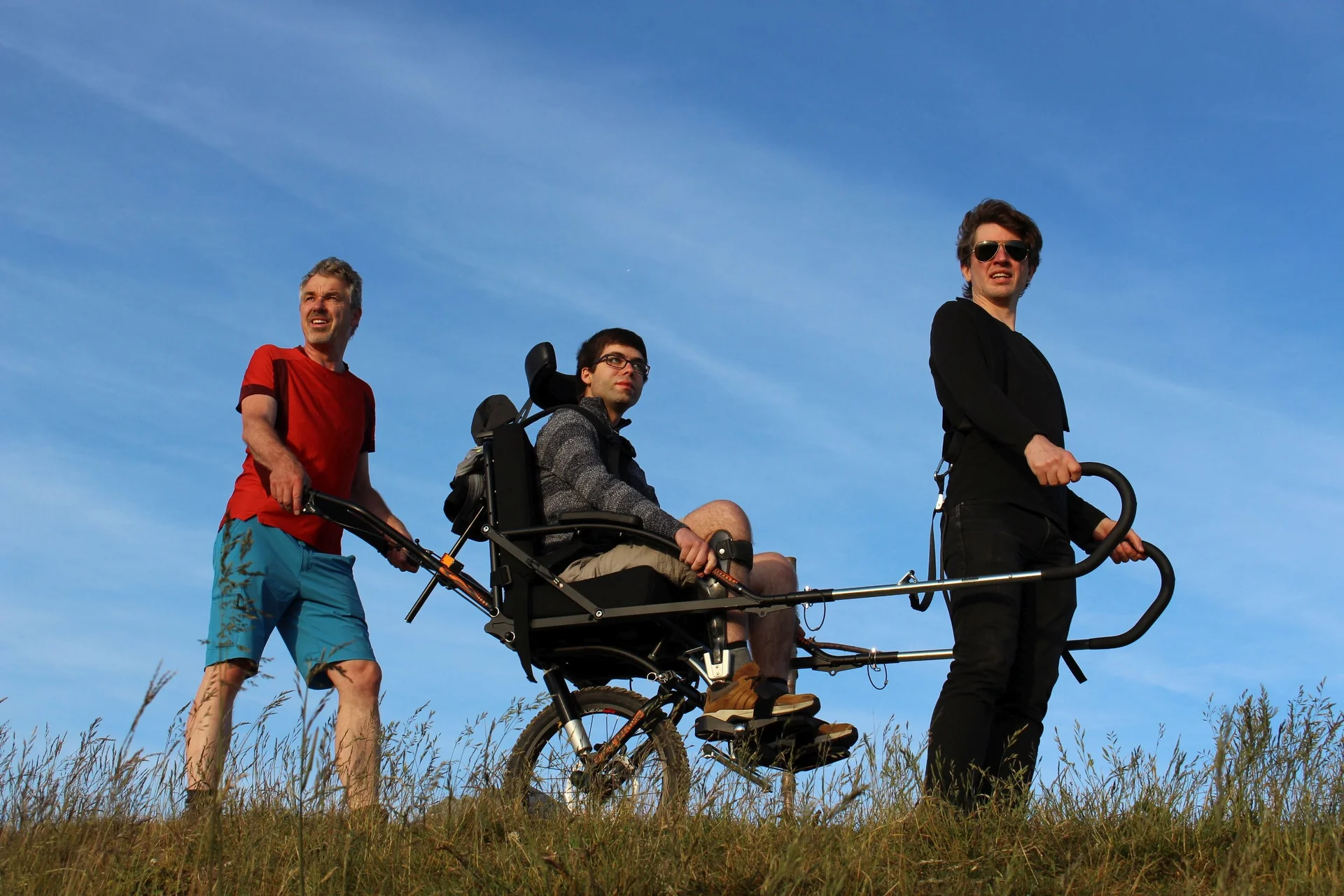 Einsatz Joelette | © DAV Sektion Fulda