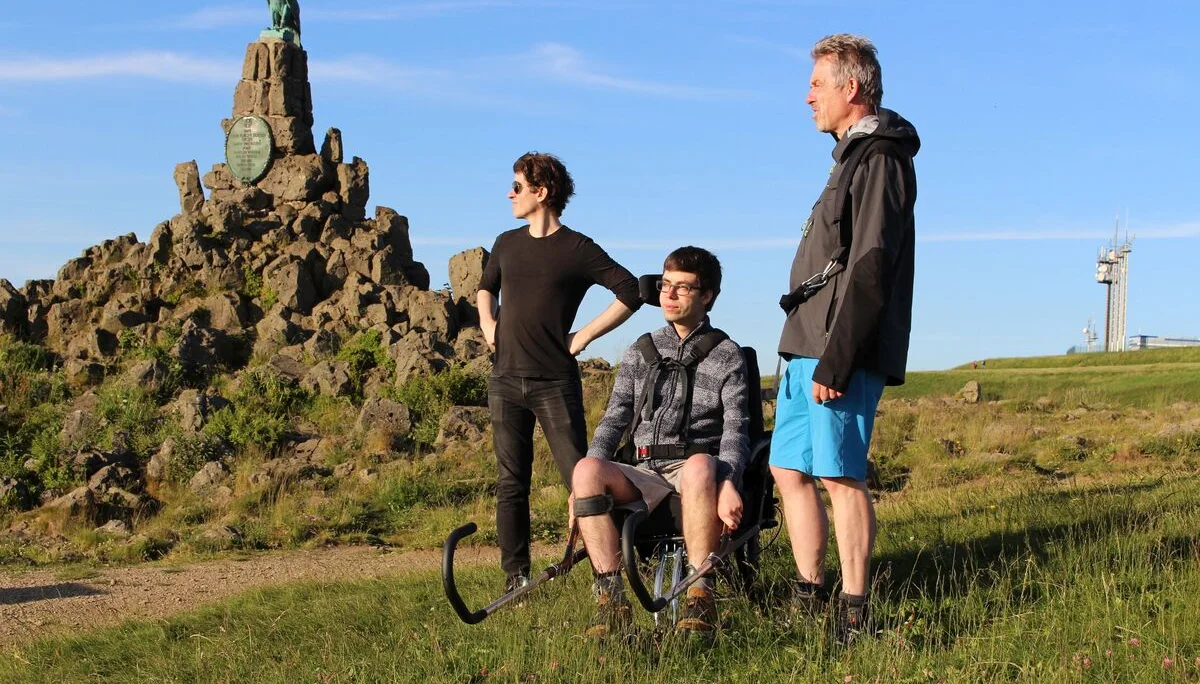 Einsatz Joelette | © DAv Sektion Fulda