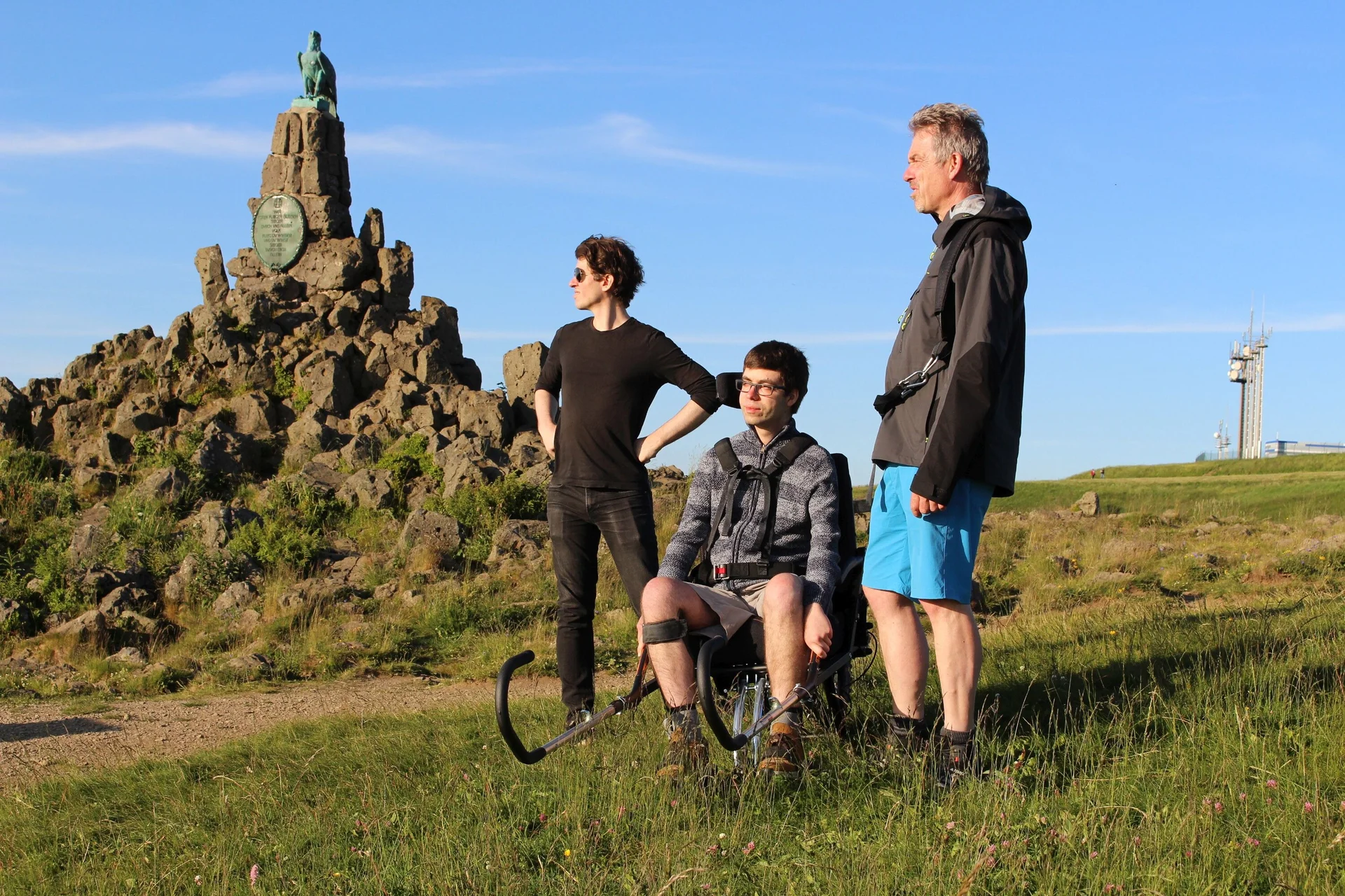 Einsatz Joelette | © DAv Sektion Fulda