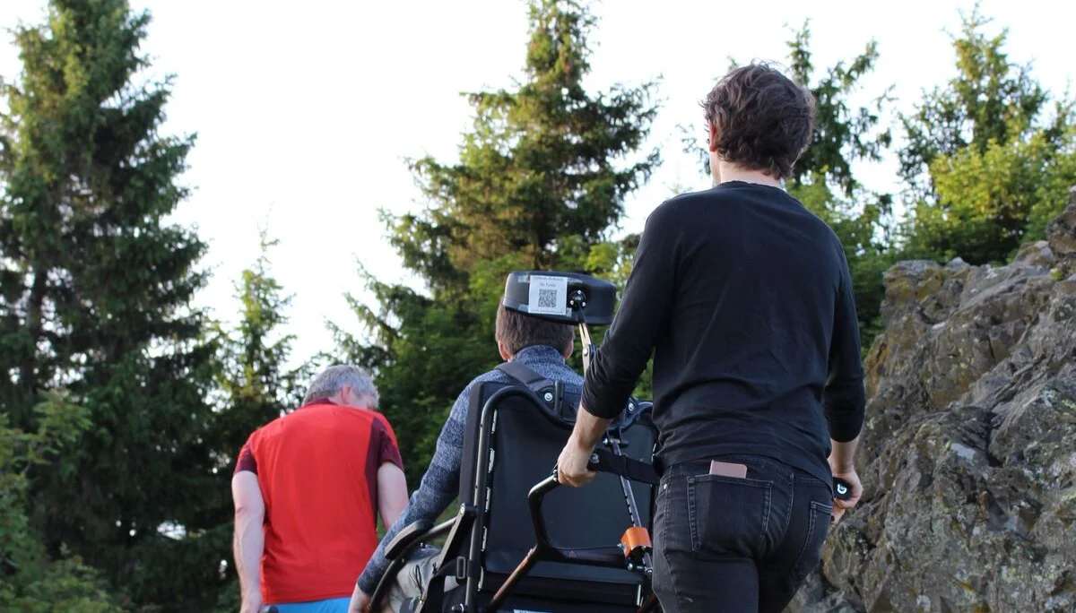 Einsatz Joelette | © DAV Sektion Fulda