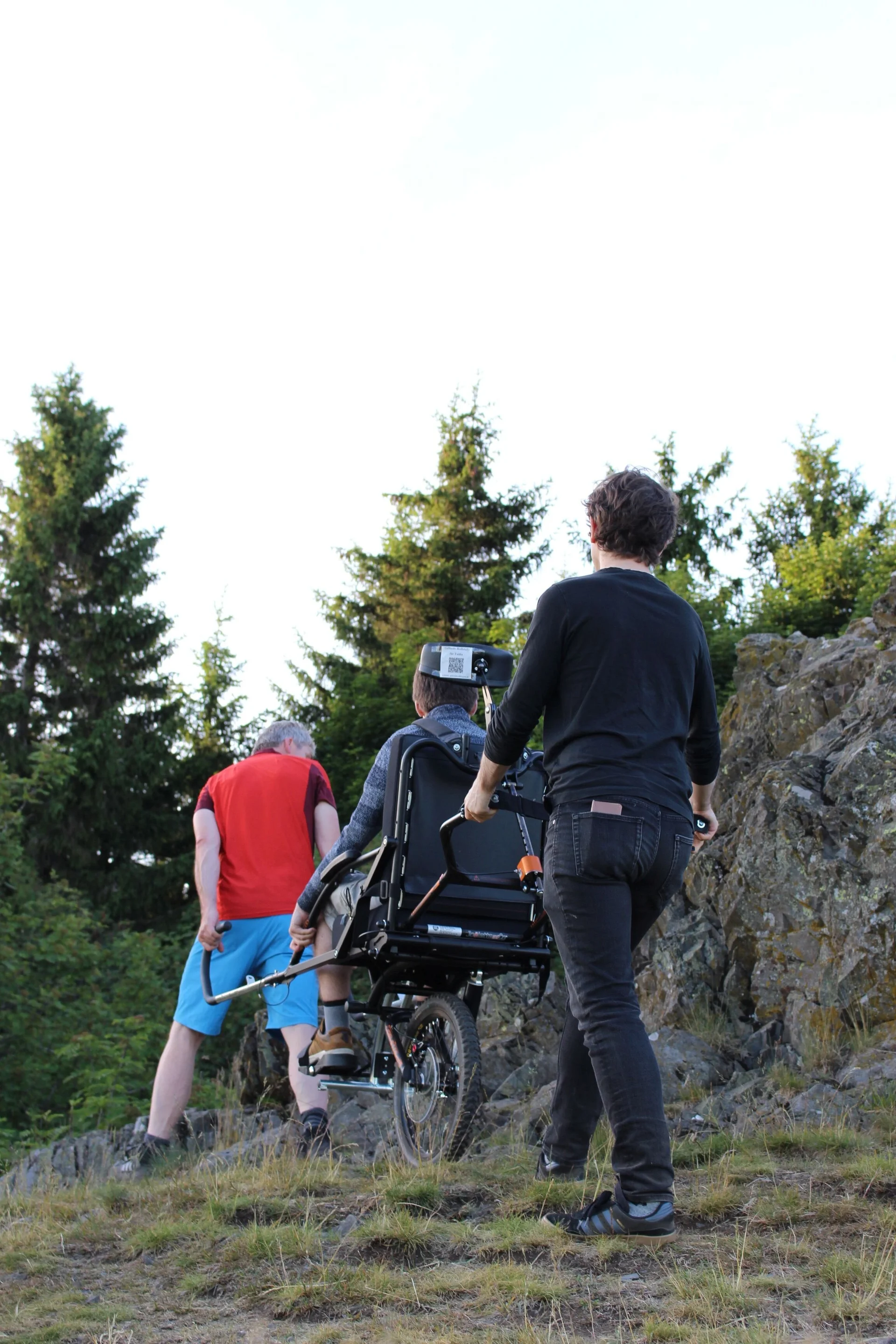 Einsatz Joelette | © DAV Sektion Fulda