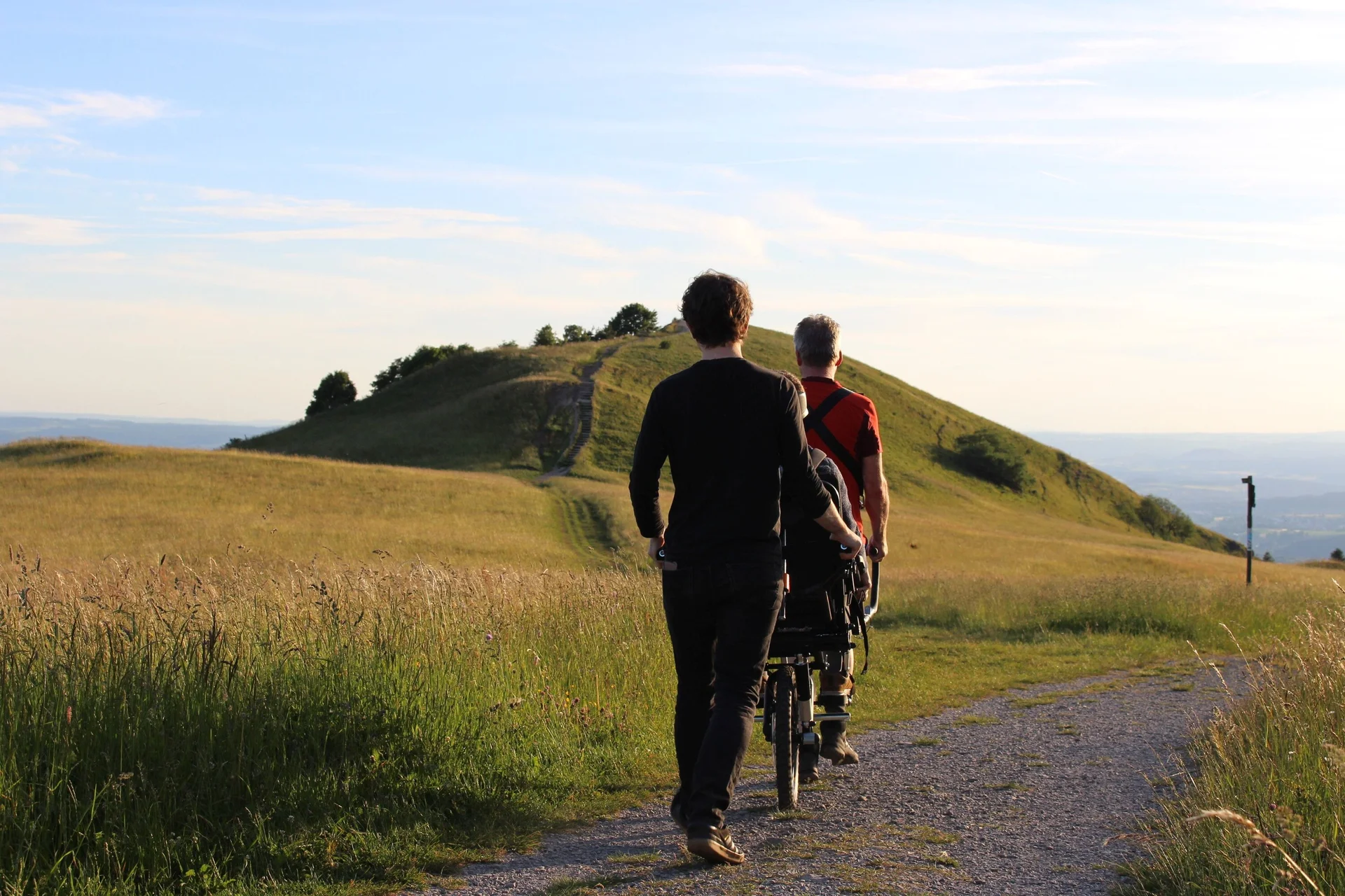 Einsatz Joelette | © DAV Sektion