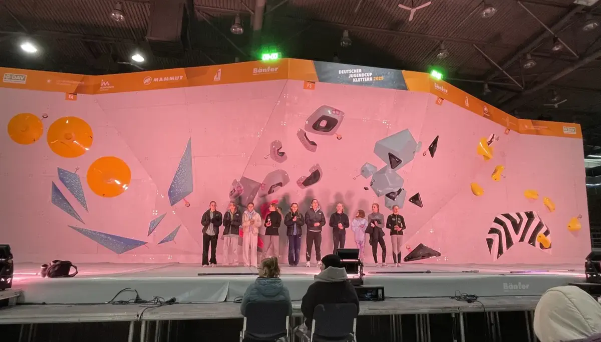 Präsentation der Finalteilnehmerinnen | © DAV Sektion Fulda