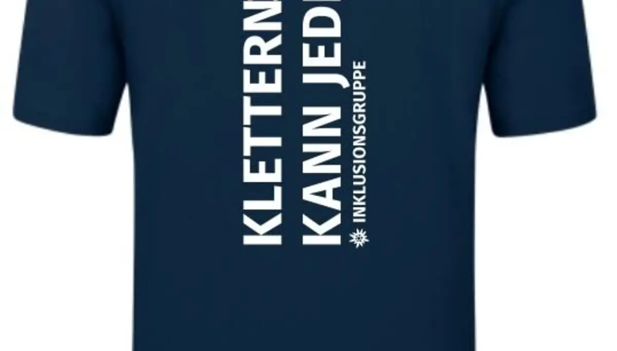 T-Shirt Inklusionsgruppe | © DAV Sektion Fulda