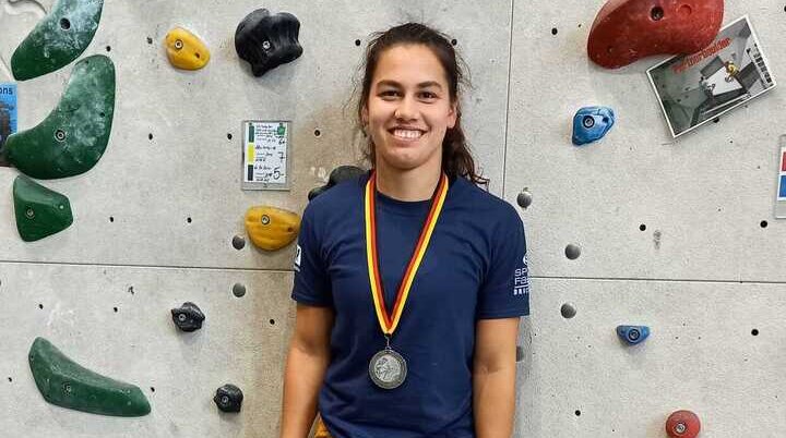Vizemeisterin Paraclimbing Katharina Werthmüller DAV Sektion Fulda | © DAV Sektion Fulda