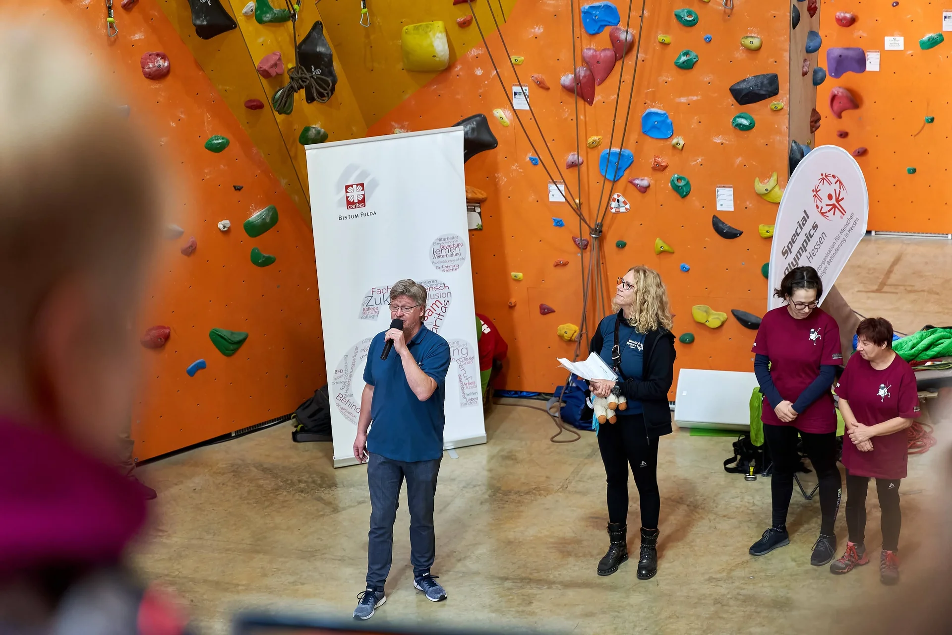 Special Olympics Hessen Kletterwettkampf 2023 | © DAV Sektion Fulda
