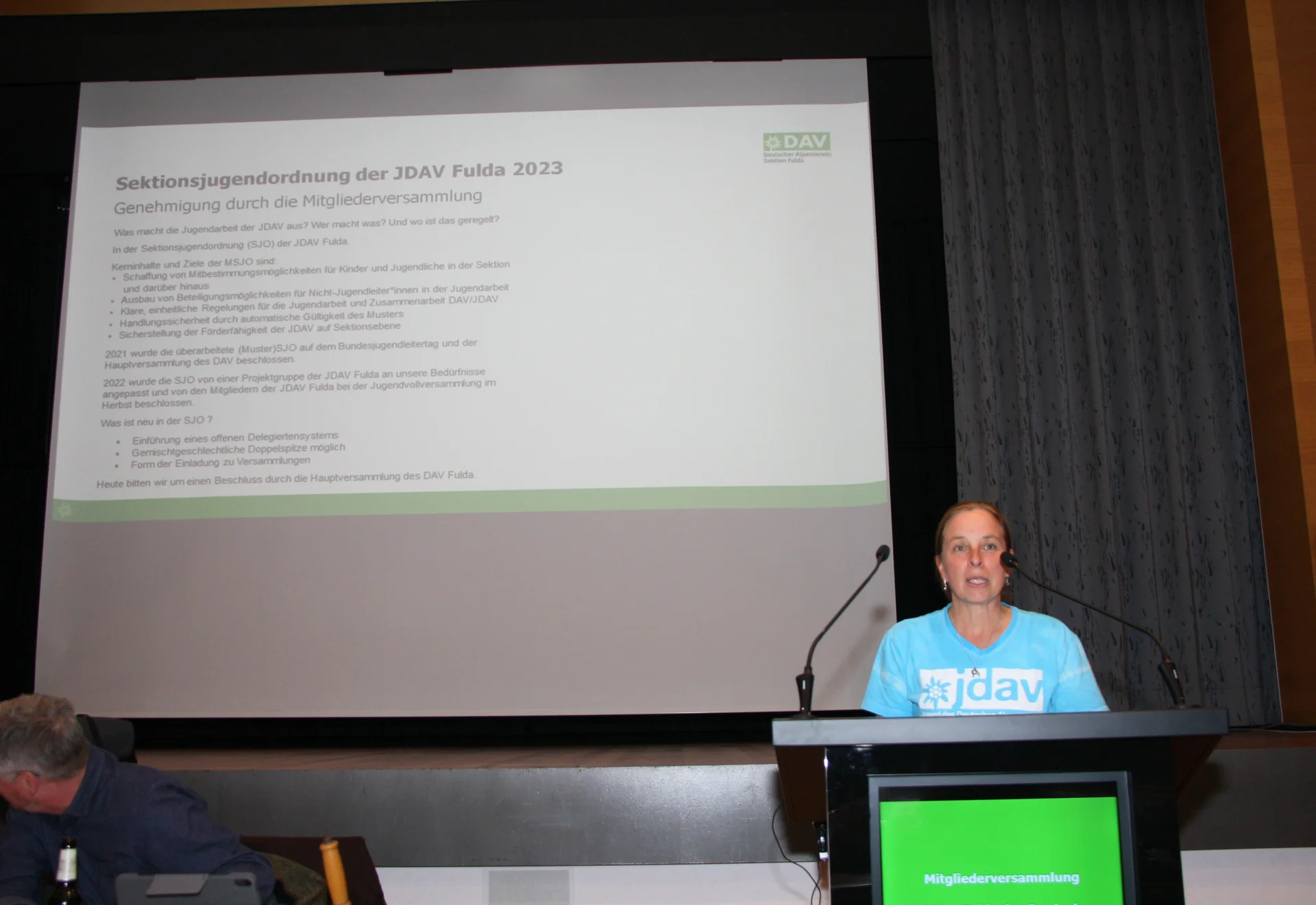 Mitgliederversammlung 2022 | © DAV Sektion Fulda
