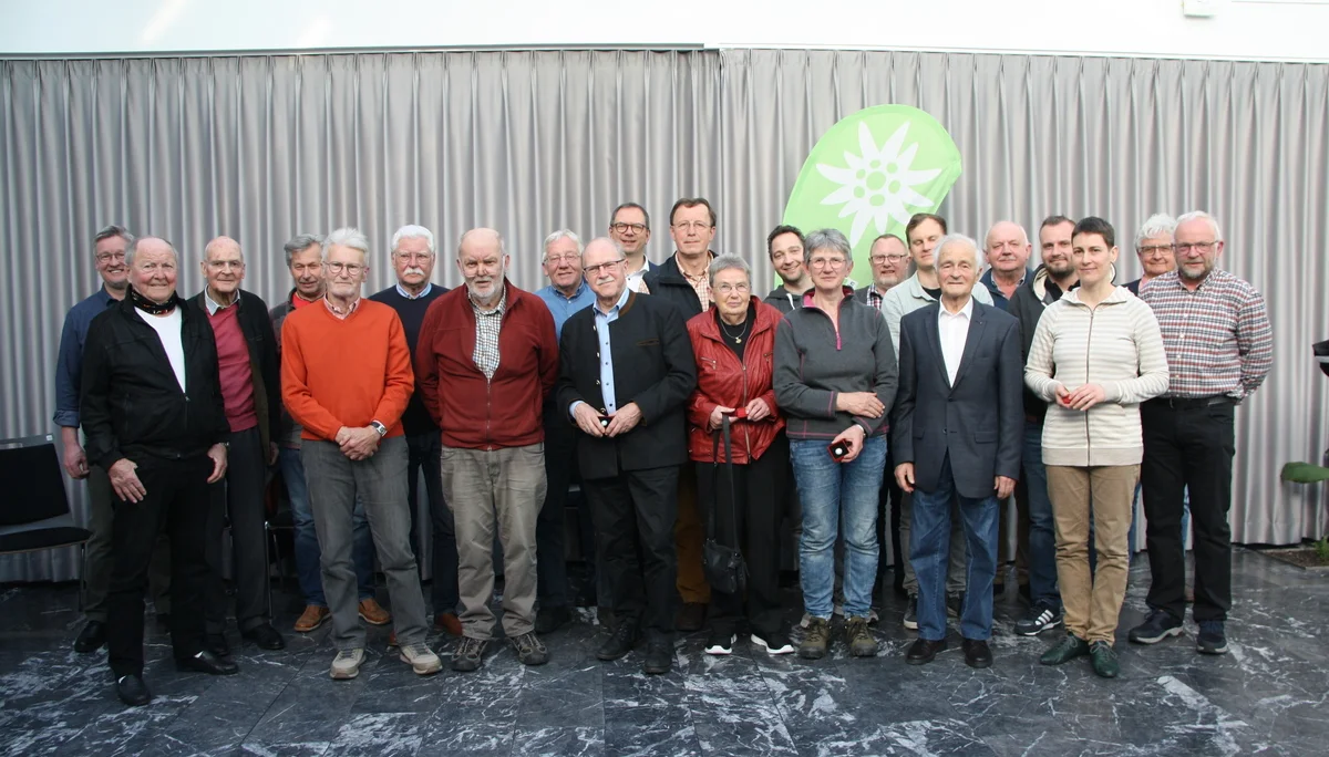 Mitgliederversammlung 2022 Jubilare | © DAV Sektion Fulda