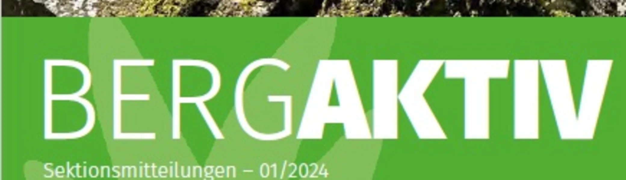 Titel BergAktiv 2024 | © DAV Sektion Fulda