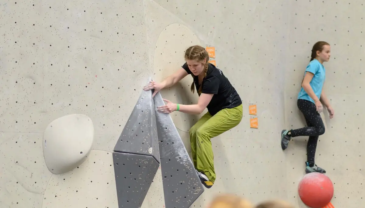 Offene Hessische Bouldermeisterschaften Amelie Winterling | © DAV Sektion Fulda