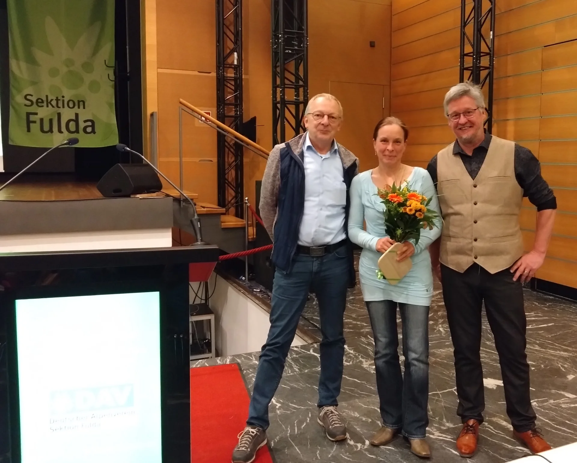 Mitgliederversammlung, Abschied Anke Vogt | © DAV Sektion Fulda