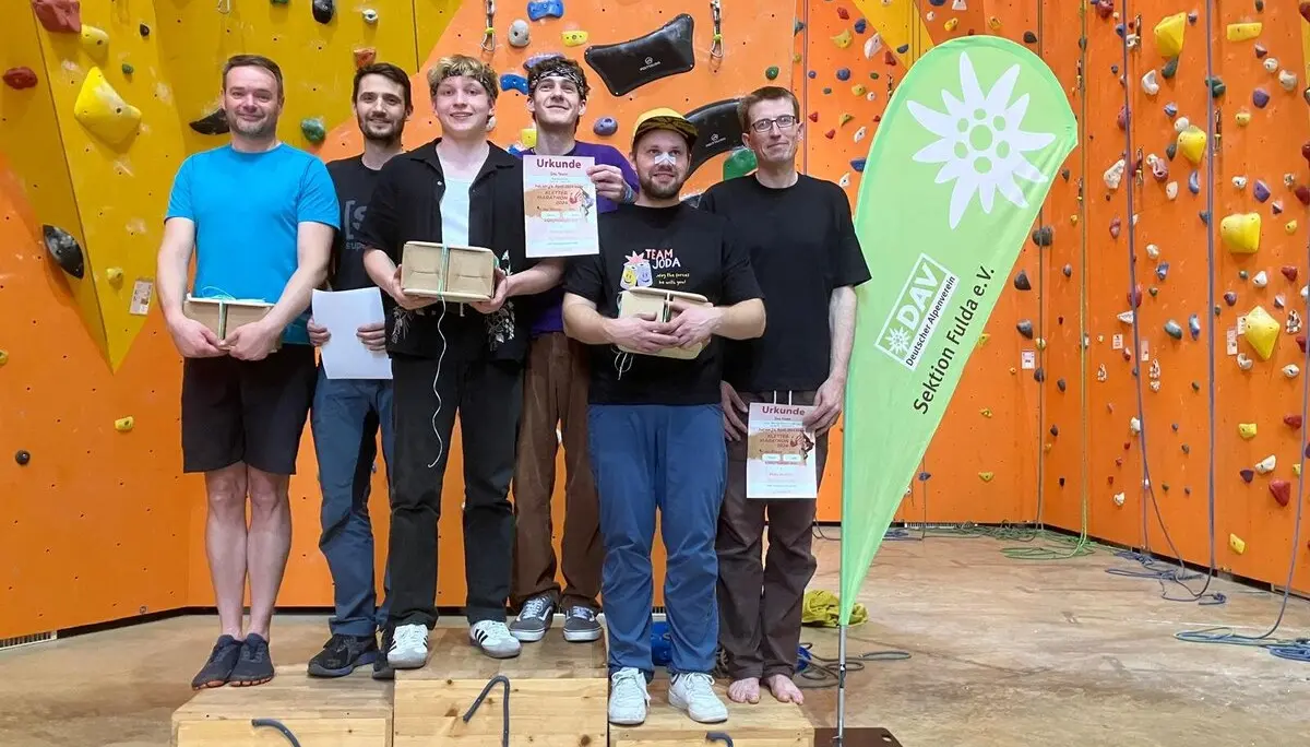 Klettermarathon Herren-Wertung | © DAV Sektion Fulda